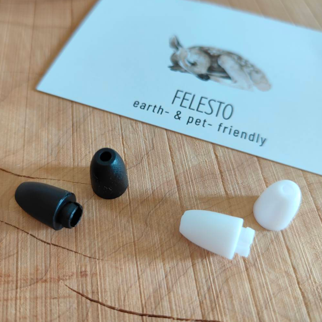 ☆リニューアル ストレス最小限 揺れない迷子札・ラウンド(丸型) やわらか紐首輪 軽い・やわらか紐・安全バックル・迷子札付き 元祖シンプル