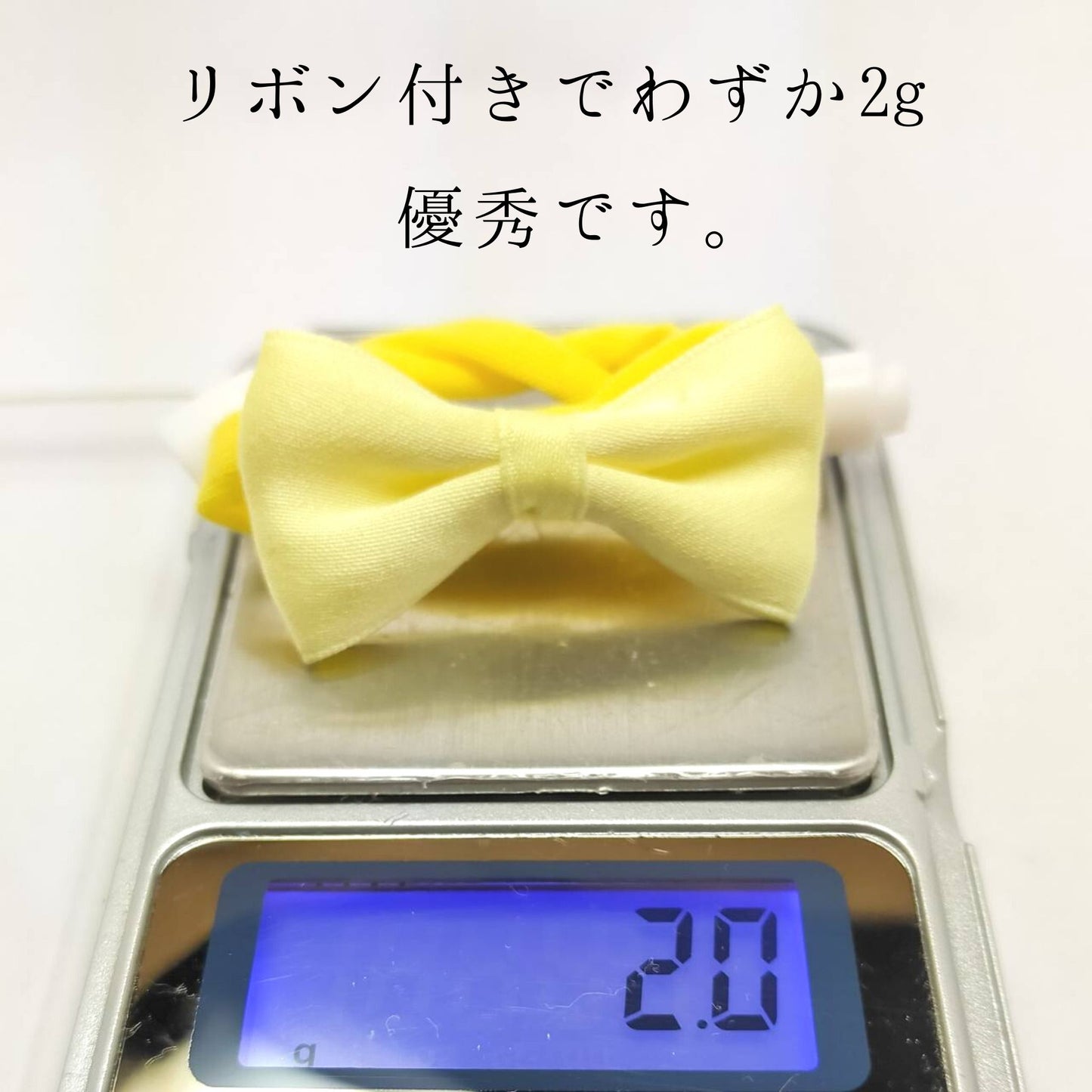 ミニリボンのやわらか紐首輪 ストレッチ性あり 猫 首輪 セーフティバックル 安全 軽量 紐 おしゃれ かわいい