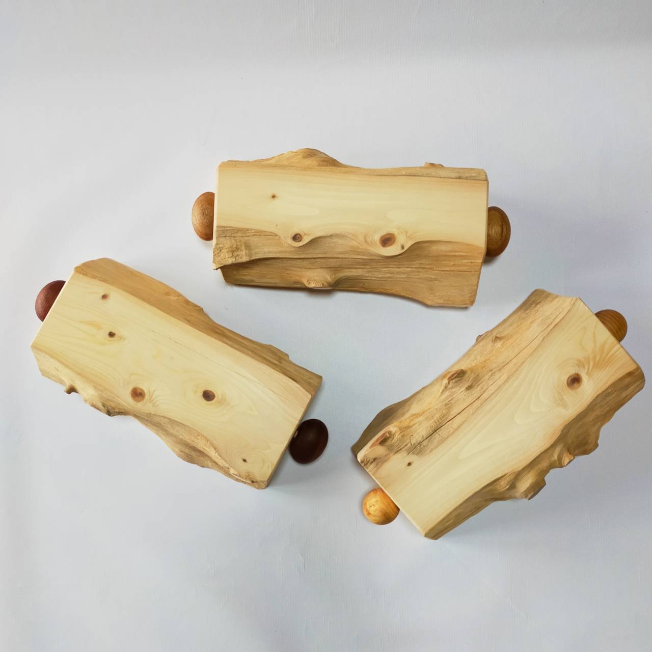 高野槙のログボウルダブル ごはん台 餌台 水入れ 猫 小型犬 ペット用 1個販売 ペットテーブル