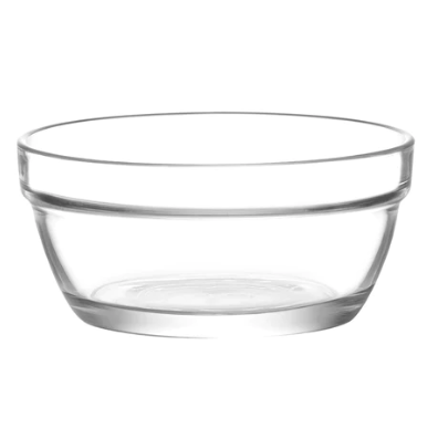 Single item: Glass bowl for Log Bowl (can be used for food or water)