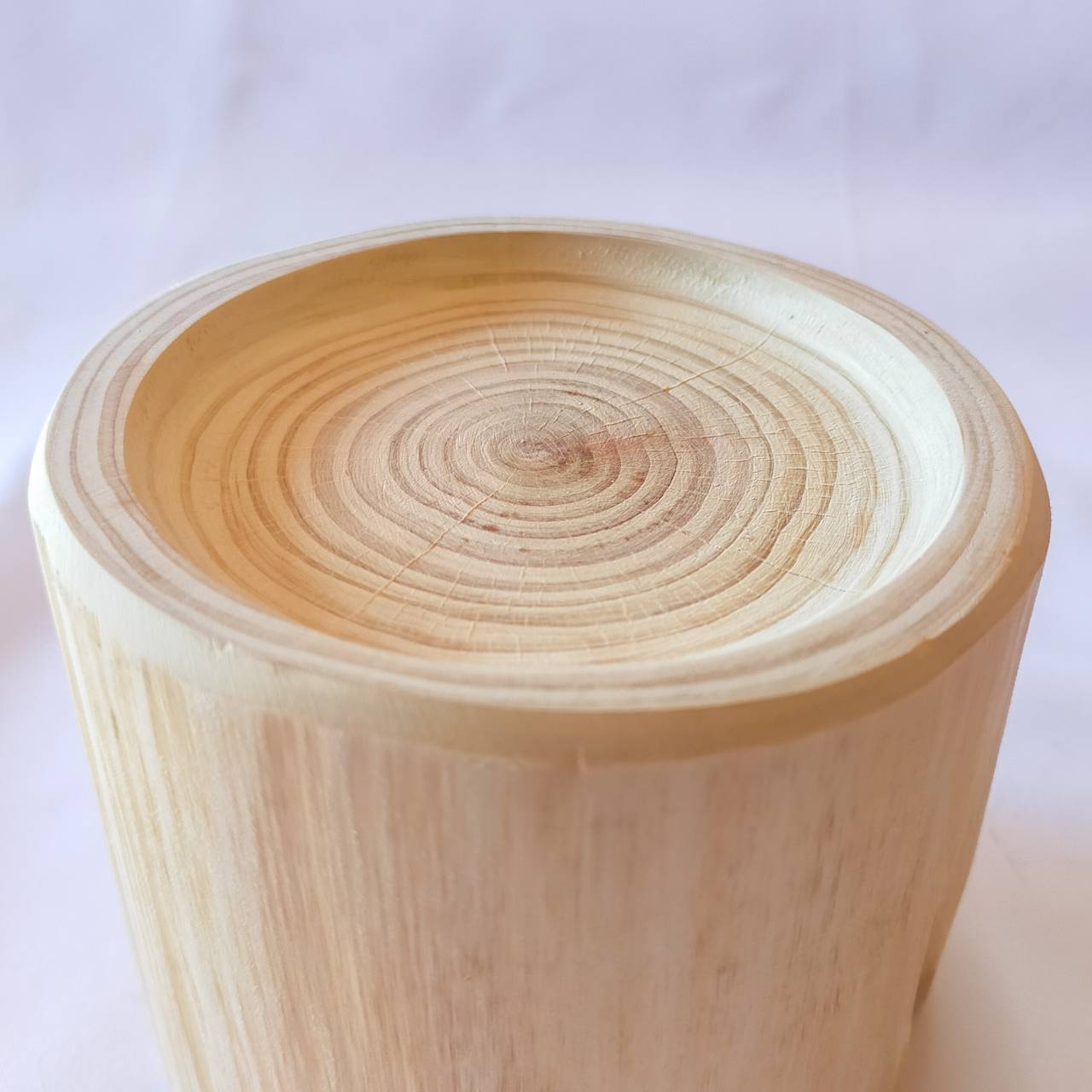 【アウトレット20%OFF】①シンプルヒノキペットテーブル ごはん台 水入れ フードボウル 餌台 エサ入れ