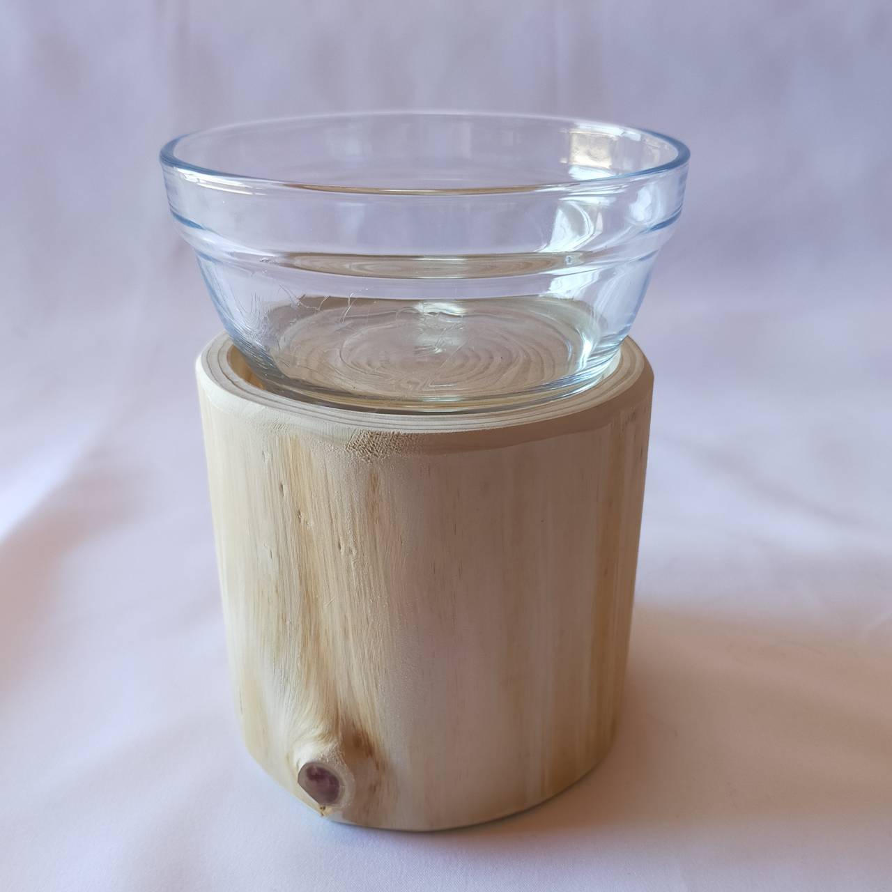 【アウトレット20%OFF】①シンプルヒノキペットテーブル ごはん台 水入れ フードボウル 餌台 エサ入れ