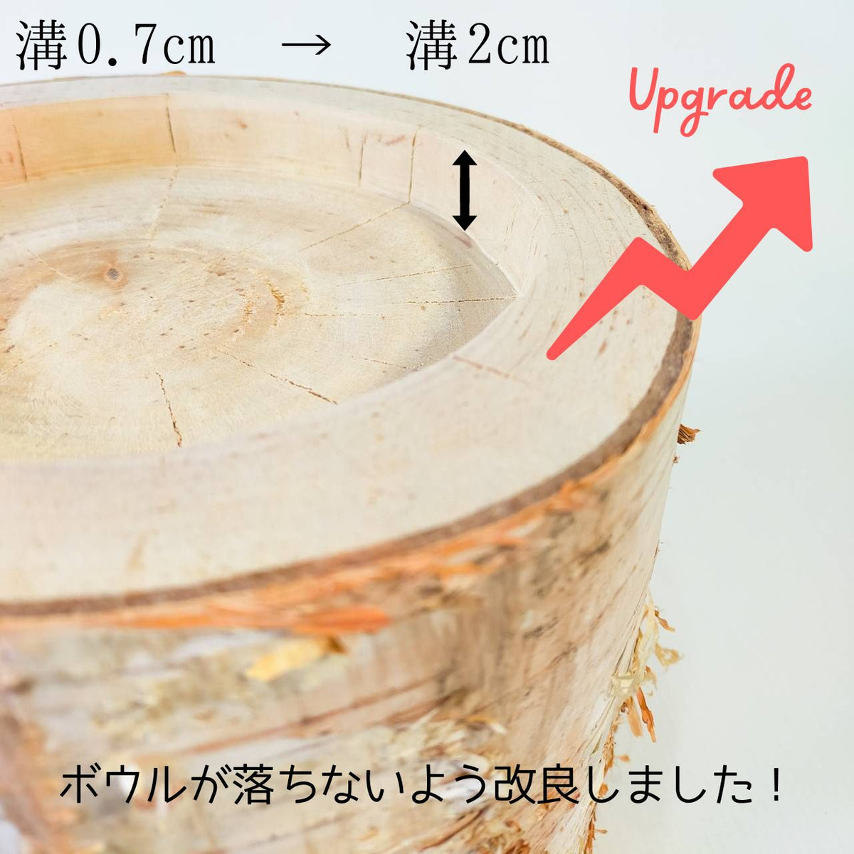 stainless bowl koyamaki dog log bowl pet table <Sciadopitys verticillata>