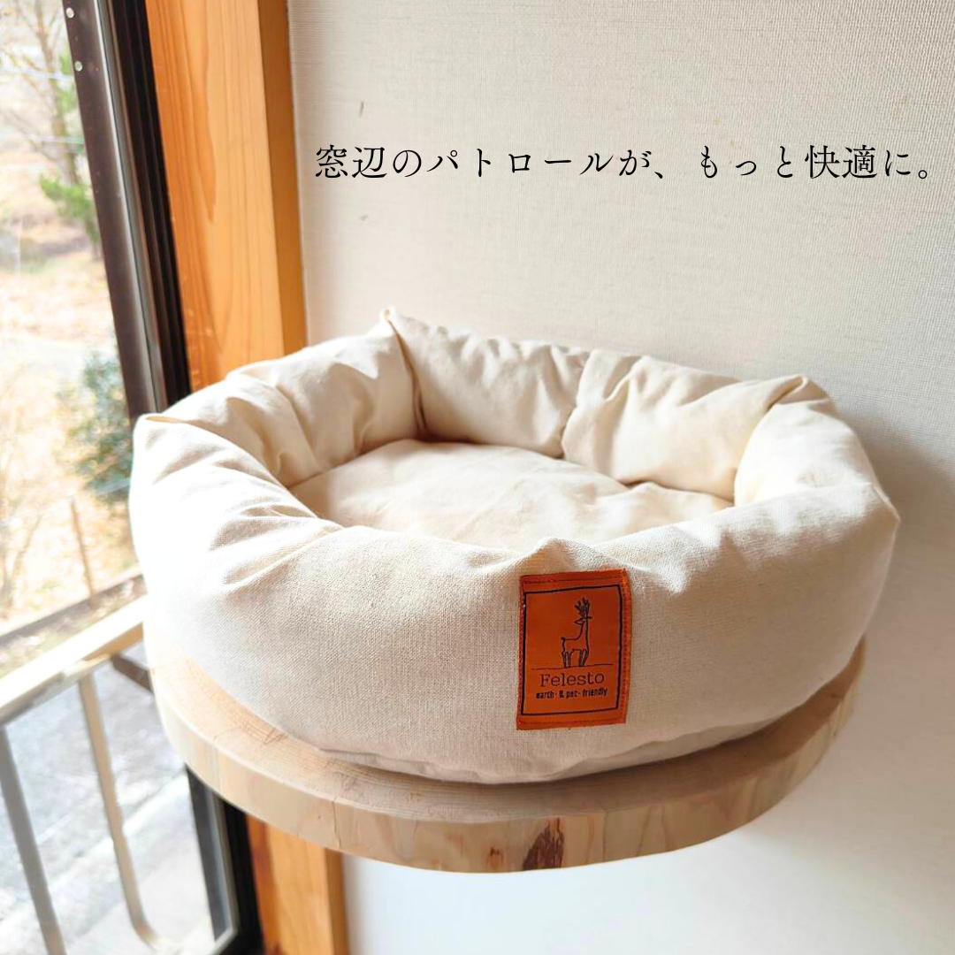 まだ販売前　送料無料【限定販売】職人仕上げの天然杉・輪切りキャットステップ