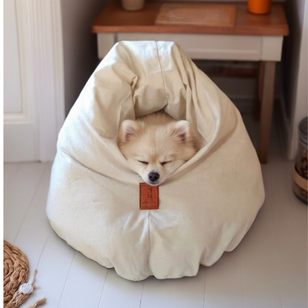 【予約販売】ふかふかお布団ベッド　送料無料　ペットベッド　猫ベッド　犬ベッド　ドーム型　半ドーム型　ふかふか　