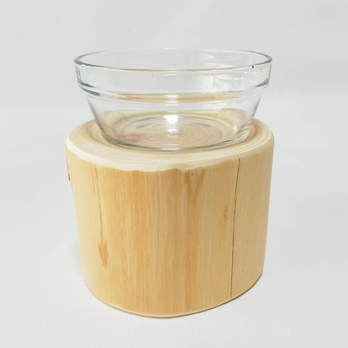Hinoki Cypress Pet Table, Feeding Stand, Water Bowl, Food Bowl, Feeding Tray, Feeder - 1 unit