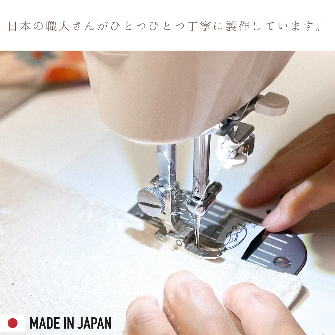 【迷子札付き】＜高品質ピマコットン＞100％コットン　【Nordic Leaf】　北欧テイスト　　セーフティバックル　猫　首輪　