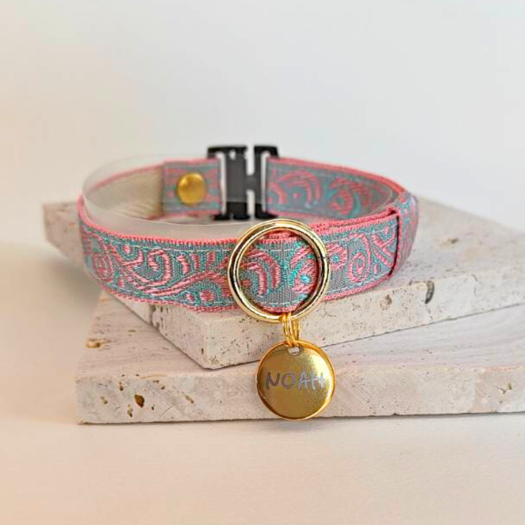 【5,500円以上ご購入者様限定】迷子札付き・シックな首輪1点プレゼント（非売品）　無くなり次第終了