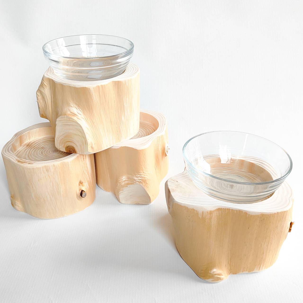 丸太の餌台-Log Bowl- – Felesto