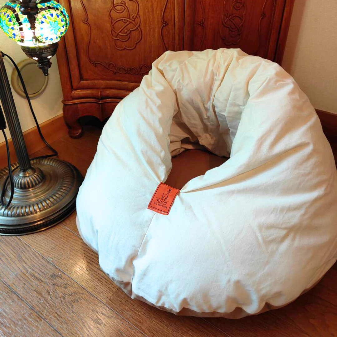 【予約販売】ふかふかお布団ベッド　送料無料　ペットベッド　猫ベッド　犬ベッド　ドーム型　半ドーム型　ふかふか　