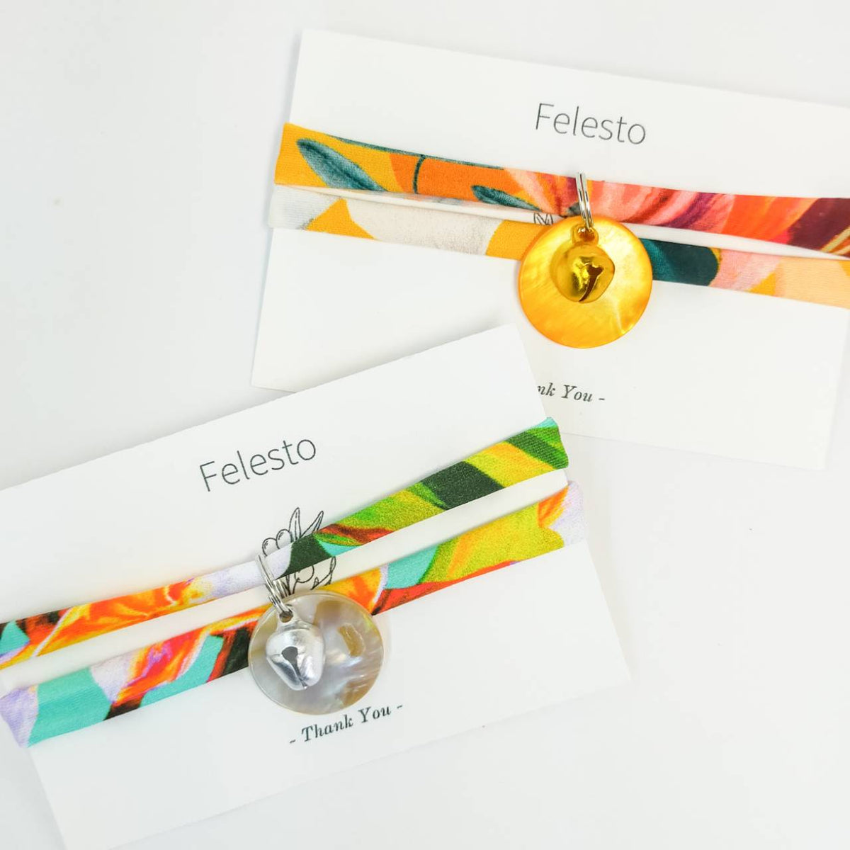 <12 colors> Simple bell strings collars