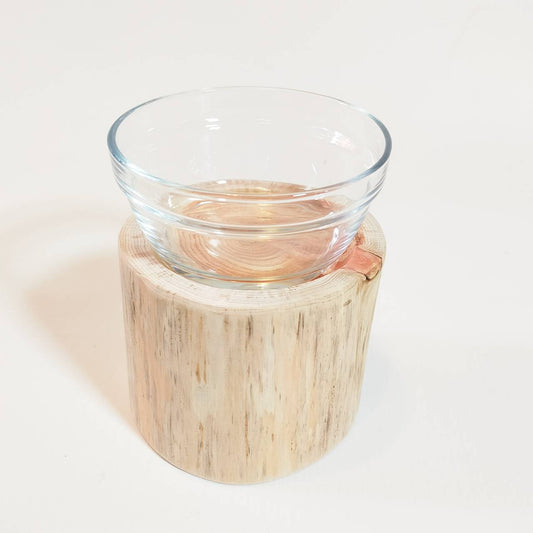【アウトレット20％OFF】⑥シンプルヒノキペットテーブル　ごはん台　水入れ　フードボウル　餌台　エサ入れ